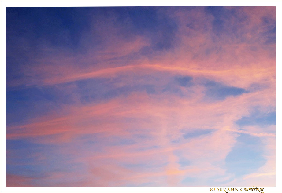 En Bleu et Rose, le Ciel de Bruxelles -- 20/12/14