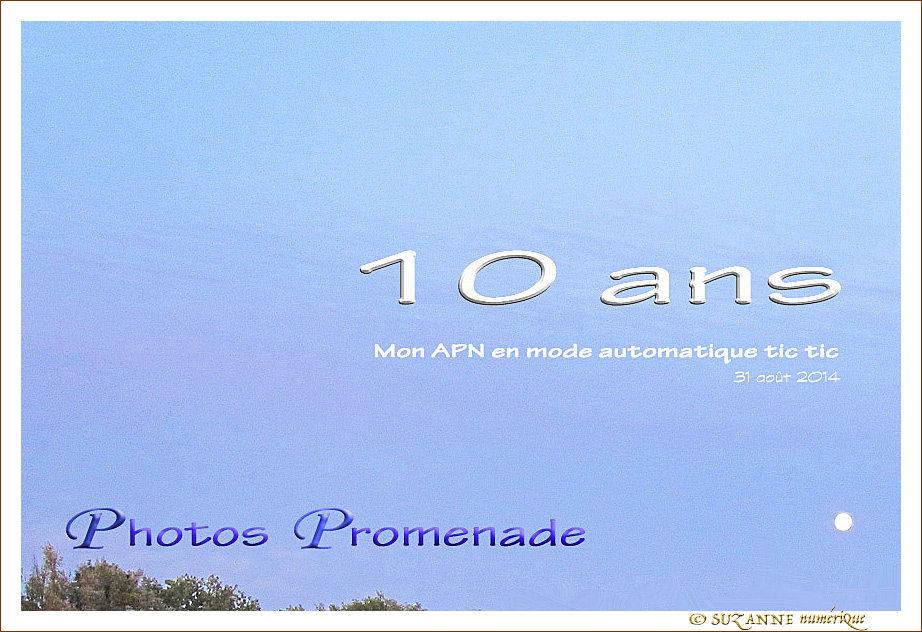 Photos Promenade a DIX ans