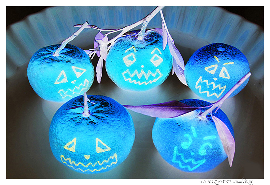 Halloween mandarines