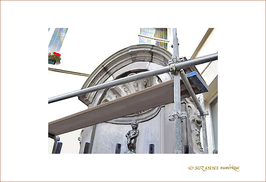 Manneken-Pis et travaux de r�novation�! -- 20/10/05