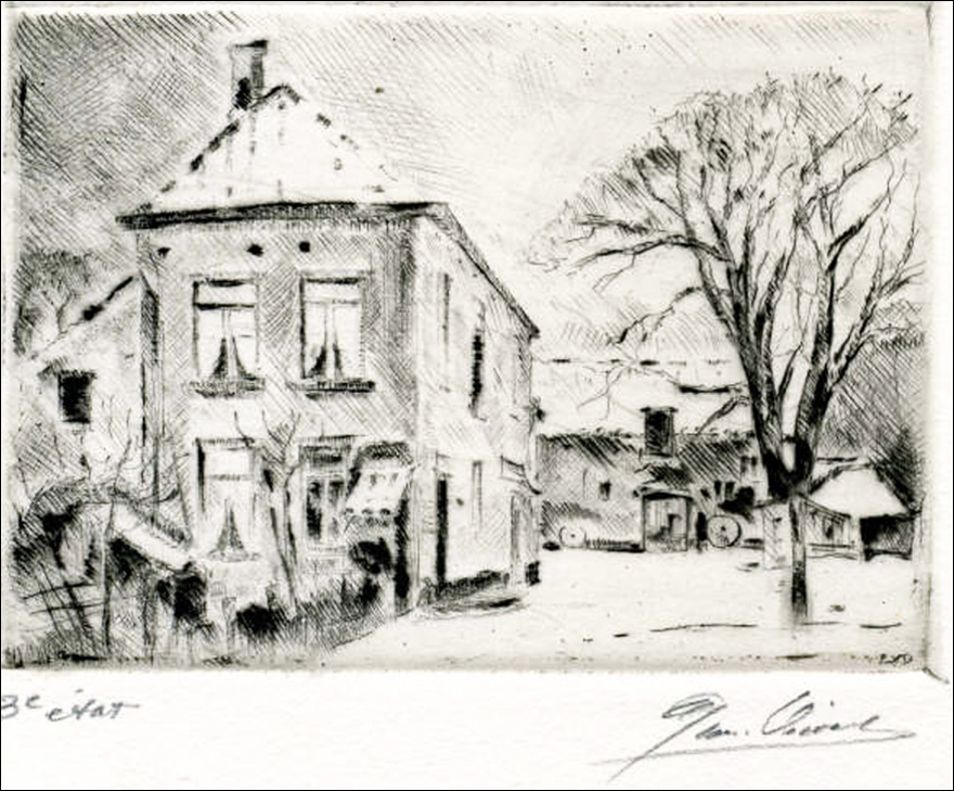 Hiver � la Petite Ile � Forest en 1964 -- 05/01/16