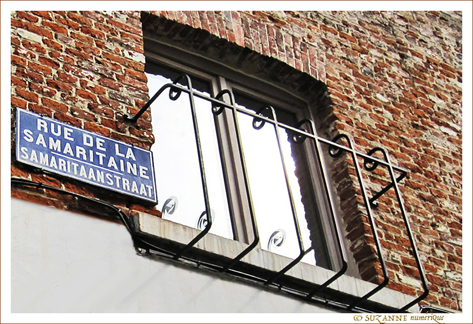 Plaque Rue de la Samaritaine Plaque Rue de la Samaritaine
