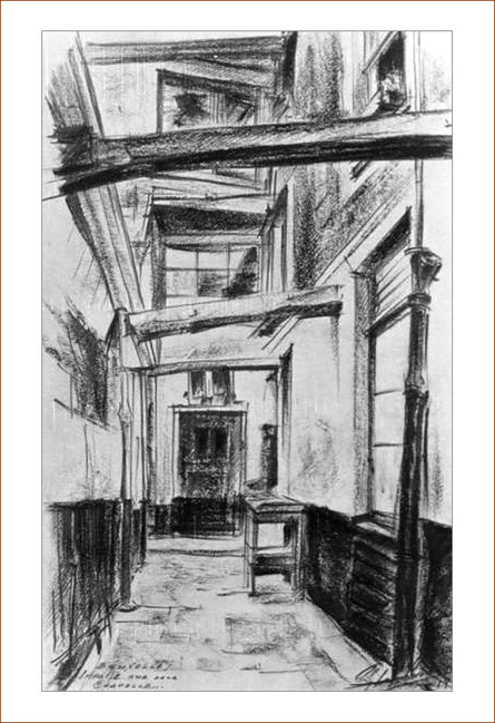Impasse rue de la Chapelle en 1939 -1-