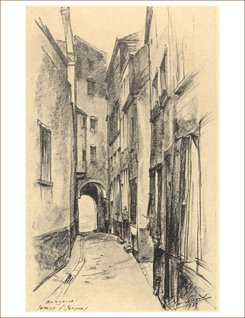 Impasse Saint-Jacques�: En 1939 et en 2007 -- 16/05/07