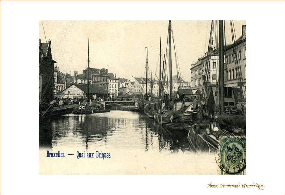 Quai aux Briques�: En 1902 et en 2007 -- 08/02/07