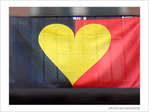 Coeur Noir - Jaune - Rouge