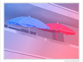 Ombre sur terrasse en rose et bleu -- 10/07/09