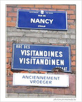 Plaque Rue de Nancy
