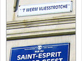 Plaque Rue du Saint-Esprit -- 02/06/09