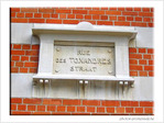 Plaque Rue des Toxandres